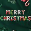 Christmas Candy English Letter Balloon Aluminum Film Balloon Banner  Balloon Arrangement