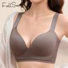Plus Size Underwear Seamless Bra Women Push Up Bras Everyday T-shirt Bras Sexy Brassiere Ladies Lingerie 34BCD-44BCD