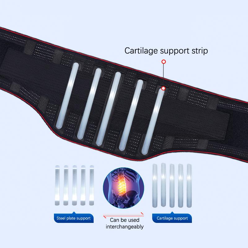 Back Braces For Lower Back Pain Relief With 5 Stays Breathable Back Support Belt Support Protector Therapy Back For Women Man