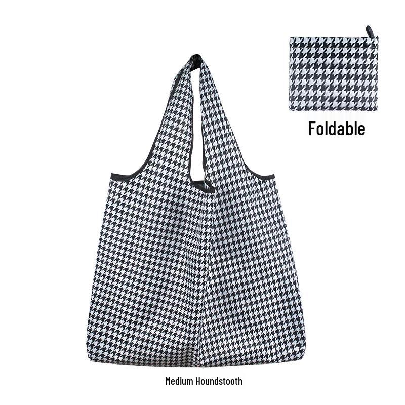 Medium Eco-Friendly Foldable Waterproof Shopping Tote Bag