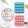 Stampi in Silicone a 16 Cavità a Forma di Conchiglia Stella Marina Stella Marina Stampo in Silicone Oceano Stampo per Ghiaccio Budino Caramelle Cioccolato Torta da Forno