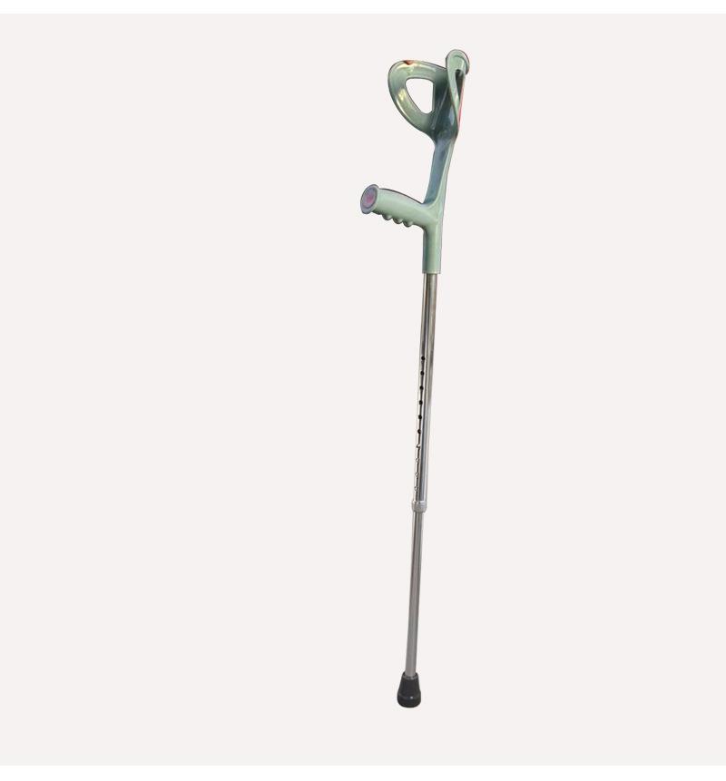 Adjustable Forearm Crutches for Rehabilitation - Portable Walking Aid for Elderly and Disabled
