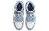 Air Jordan 1 Mid Sail Diffused Blue Women's BQ6472-140