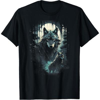 Fantasy Wolf Magic Pack Mysterious Legends T Shirt
