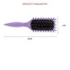 Curls Define Styling Brush Boar Bust Utfiltring Hårbørste Sammenfiltret hår Kam Forming Defining Curls Frisørsalong Stylingverktøy