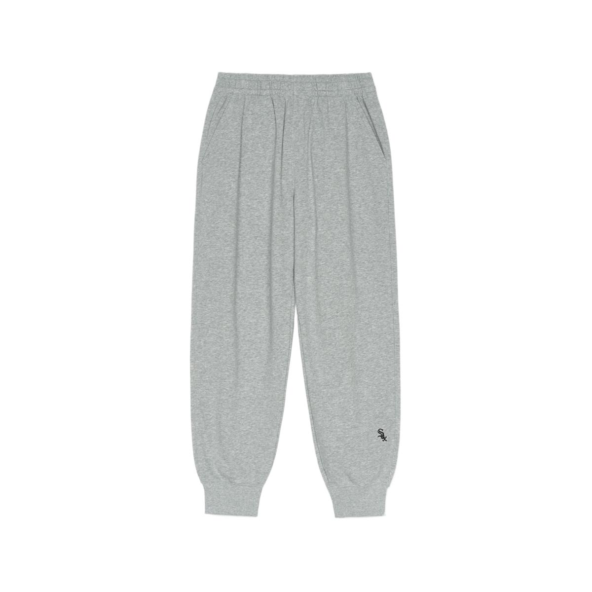 

New MLB Basic Collection City Life Chicago White Socks SS25 Casual Pants Women s Heather Gray 3APTB0151-44MGS M