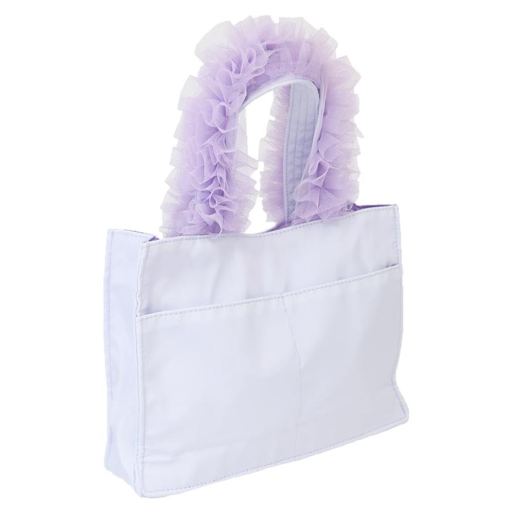 My Melody & Little Twin Stars X DOLLY MIX Frill Square Handbag, Light Purple
