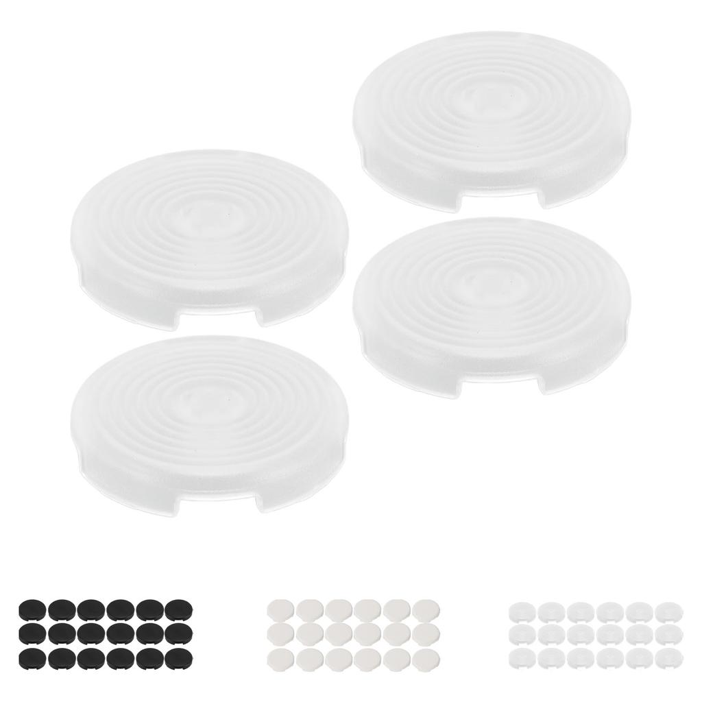 18pcs Joystick Replacement Caps 25.3mm Diameter Mechanical Button Caps Gaming Button Caps Covers
