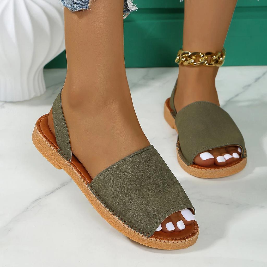 Fashion Fashion Women Sandals Retro Buckle Beach Sandals for Women Summer Lightweight Designer Shoes New Rome Style High Quality Shoes