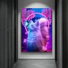 Cyberpunk Cats Duck Bear Fantasy Posters Wall Art Canvas Prints Modern Fashion Animals Paintings Living Room Home Decor Pictures
