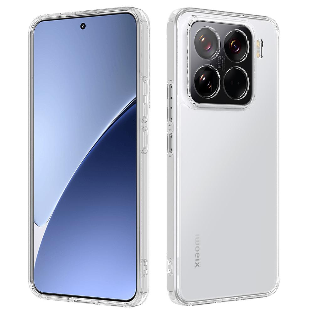For Xiaomi 15 Pro Clear Phone Case TPU+Acrylic Shockproof Phone Back Cover