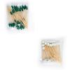 50pcs/ bag ristmas Bamboo Cocktail Picks Santa Claus Snowflake tree Drink Fruit Dessert Food Toothpicks Christmas Party