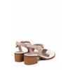 Women's Genuine Leather Mid-Heeled Casual Sandals