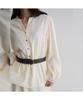 8SECONDS Long-Sleeved Mini Dress In Ivory