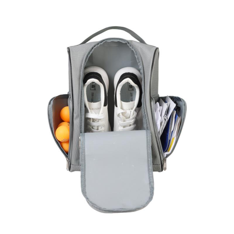 Multi-Functional Waterproof Sports Shoe Bag for Golf, Fitness, Badminton, and Table Tennis