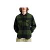 Vans Plaid Pattern Pocket Single-Breasted Multi-Pocket Long Sleeve Shirt Men Shirts Green VN000JVECAN1