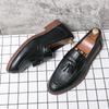 Comfy Leather Men Loafers Soft Lightweight Summer Men's Shoes Stylish Tassel Mens Footwear Slip On Casual Male Driving Flats