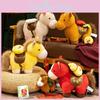 Chinese Zodiac Year Of The Horse Plush Toy With Pp Cotton Filling For New Year Celebration Gifts