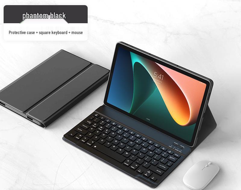 Xiaomi Tablet Protective Case with Bluetooth Keyboard and Magnetic Cap for Redmi Pad 2