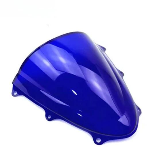 For Suzuki GSXR600 GSXR750 K11 2011 - 2018 PC Windshield Windscreen Double Bubble GSX R 600 750 2012 2013 2014 2015 2016 2017