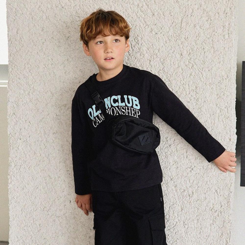 

Оливан Базовая Футболка с Длинным Рукавом Черная blacks/110