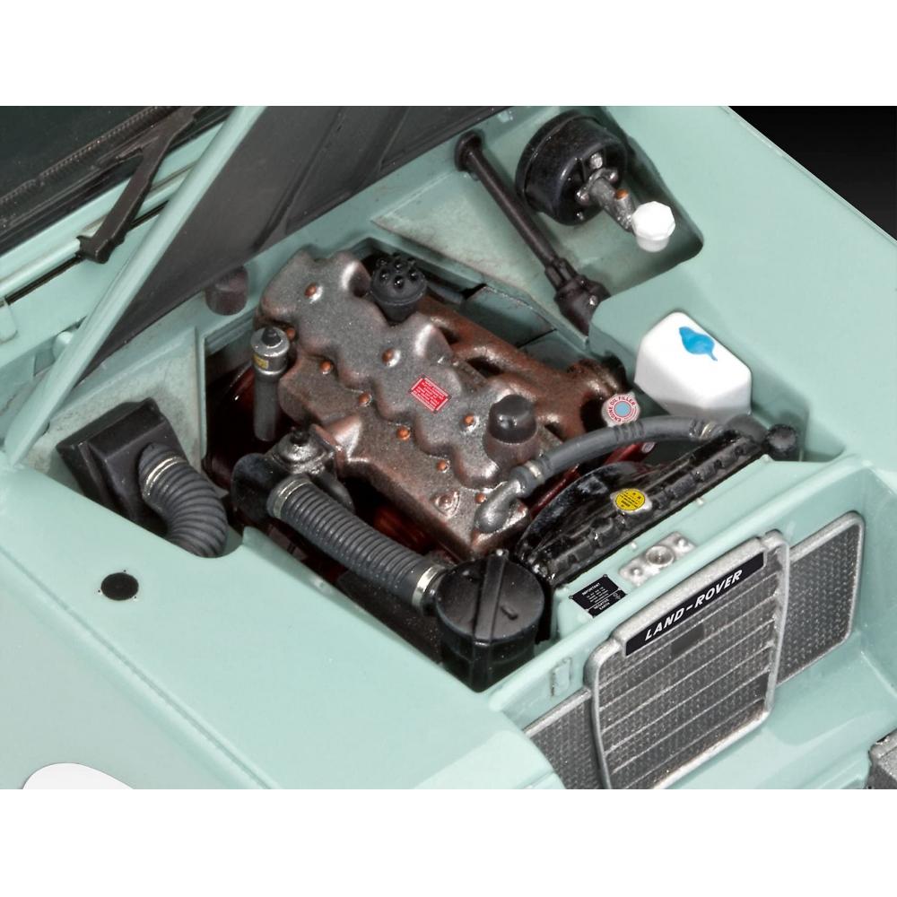 Německý model Land Rover Series III z plastu Level 124 07047
