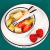 4 Pcs/Lot Dessert Fork Spoon Stainless Steel Cake Dessert Forks for Cake Salad Kitchen Bento Food Accessories