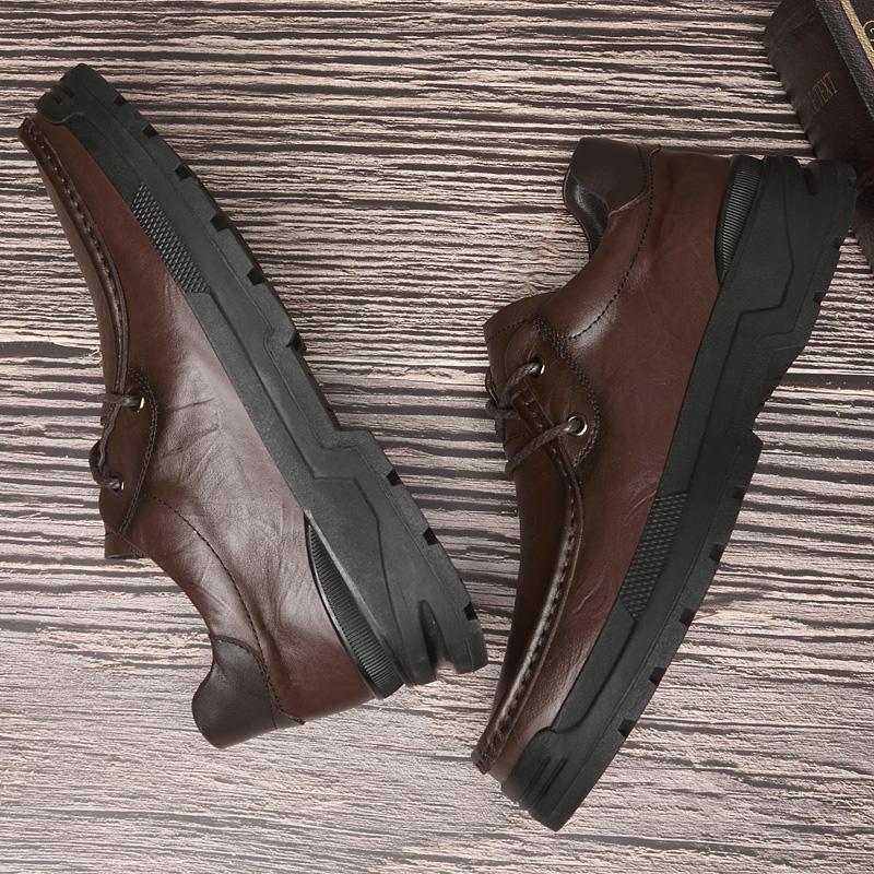 Мужская обувь ручной работы из натуральной кожи — фото 4