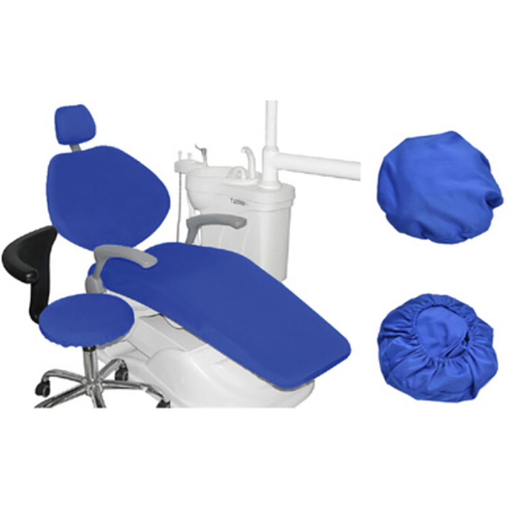 1Ensemble Housse de Siège de Fauteuil Dentaire Housse Protectrice Haute Élasticité Matériel de Dentiste Instrument de Dentisterie Kit de Protection de Siège