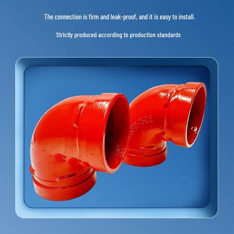 Firefighting Grooved Elbow