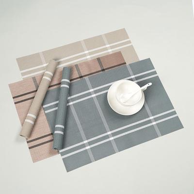 Tovaglietta scozzese Moderna Impermeabile Resistente al calore Antiscivolo Isolamento termico Lavabile in lavastoviglie Rettangolo Tavolo da pranzo Protezione Decorazione Pad Cucina