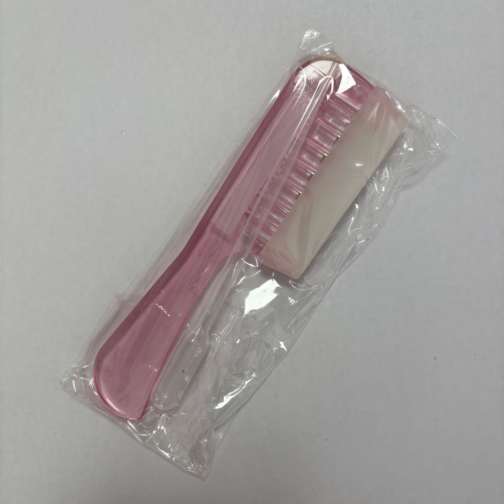 Portable Transparent Scalp Liquid Guide Comb, Built‑in Reservoir Metal Rolling Teeth for Hair Growth & Beard Oil Home Salon Tool