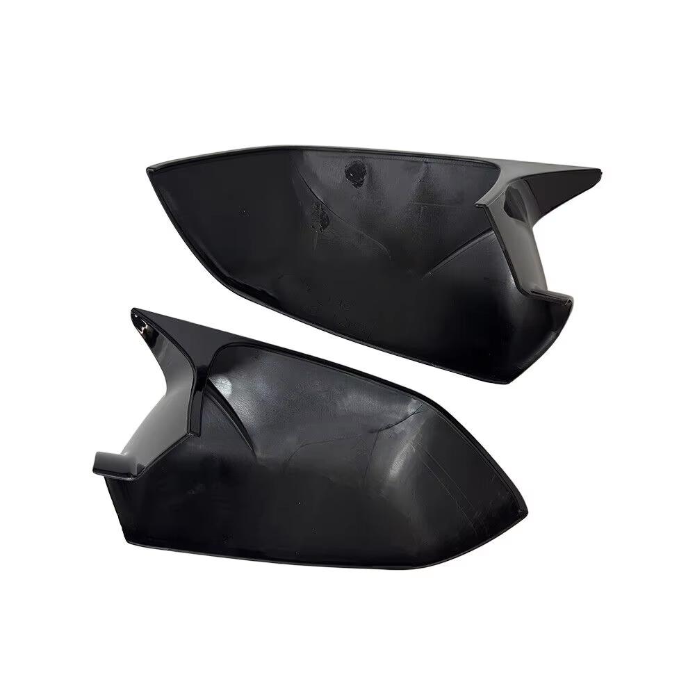 Fit For Volkswagen VW Polo 2005-2007 2008 2009 Car Rearview Side Mirror Cover Wing Cap Sticker Rear View Case Trim Carbon Fiber