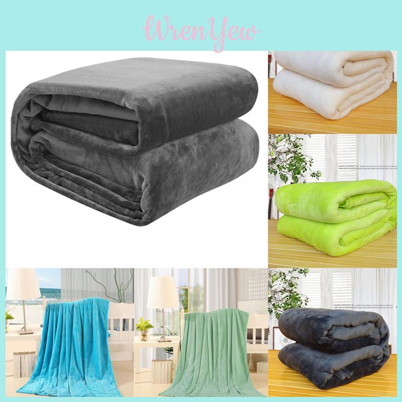 Luxuriously Thickened Flannel Blanket Ideal For Sofa And Bedroom Use