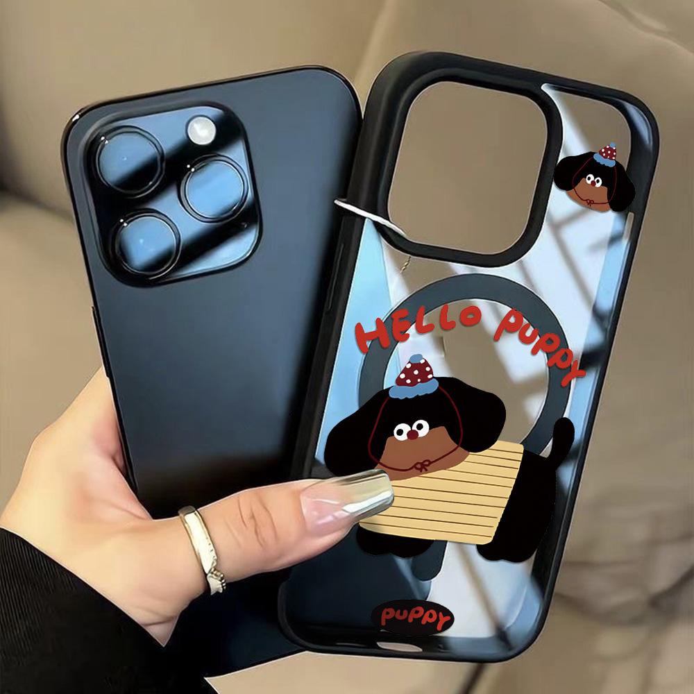 Magnetic Phone Case for iPhone  11 12 17 14 15 Pro Max 15 14 16 Pro13 14 15 16 Shockproof Case Mag-Safe Magnetic Ring Back Cover