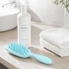 Silicone Long Handle Scalp Massage Hair Brush with Large Cone Teeth for Scalp Cleaning and Hair Follicle Care Suitable for Wet and Dry Hair Use