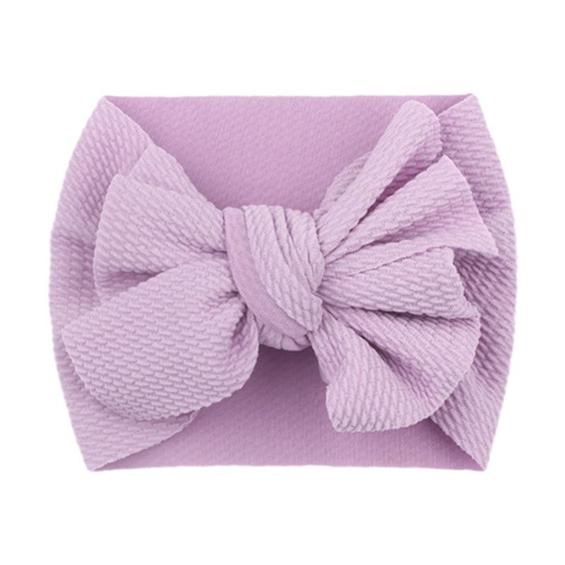 Creative Soft Children's Headband Cute Solid Color Bow Baby Hair Accessories Infant Multi-color Headgear