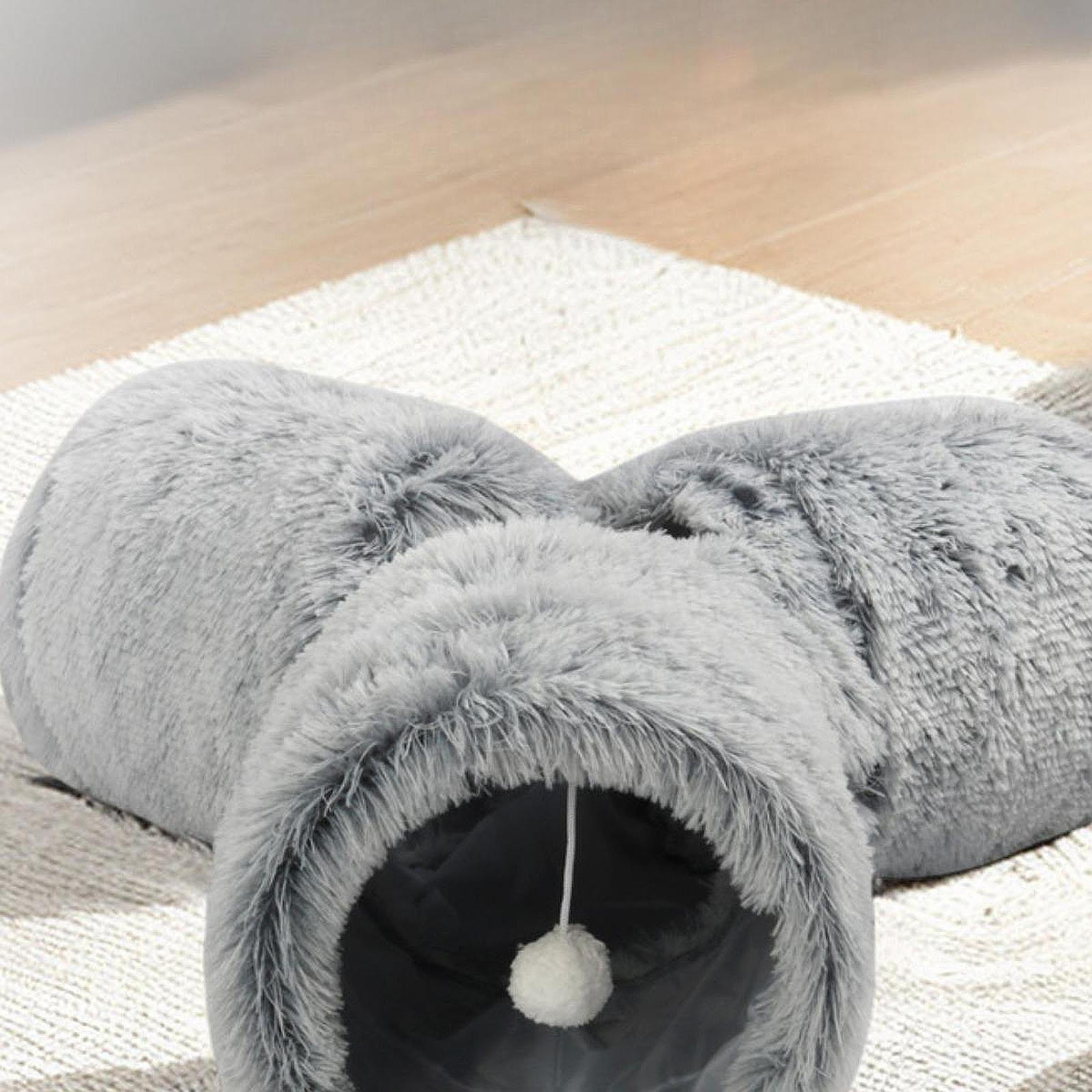 

Plush Cat Tunnel Indoor Play Tunnel, Ideal for Bedroom And . Multicolor