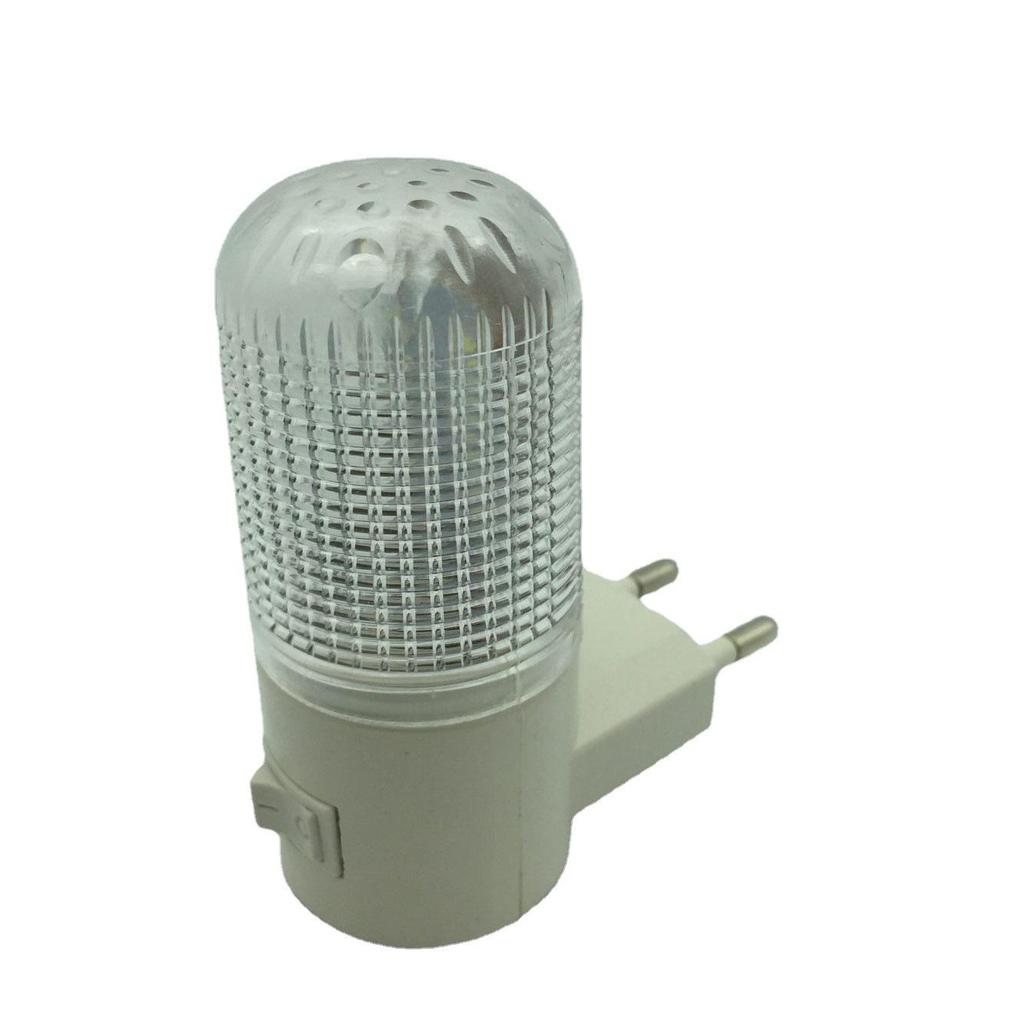 EU Standard LED Night Light with Two Round Pins for Children's Bedroom, Home Use.