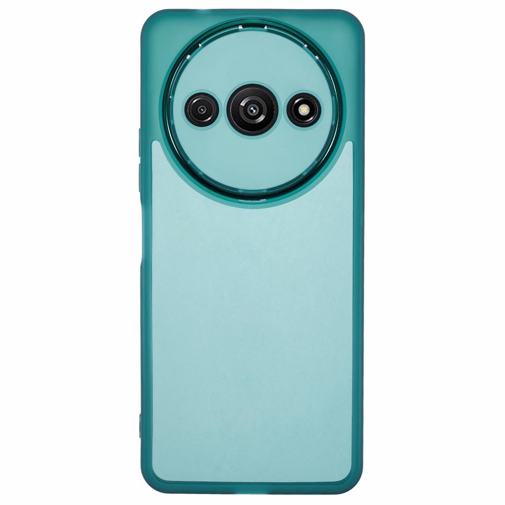 DKSM Series For Xiaomi Poco C61 4G/Redmi A3 4G Case Electroplated Camera Frame TPU Phone Cover