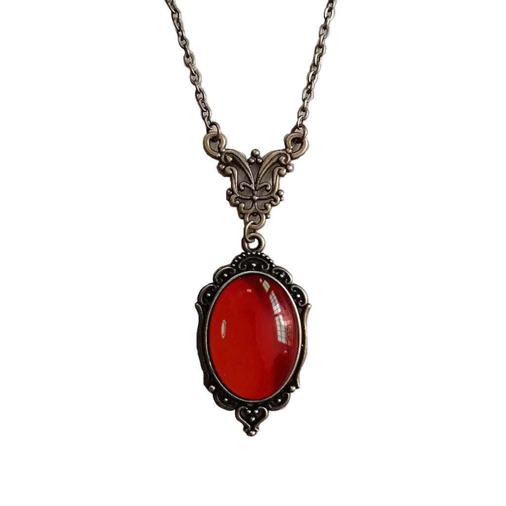 Vintage Pendant Chain Necklace Women Fashion Jewelry Vintage Charm Accessories