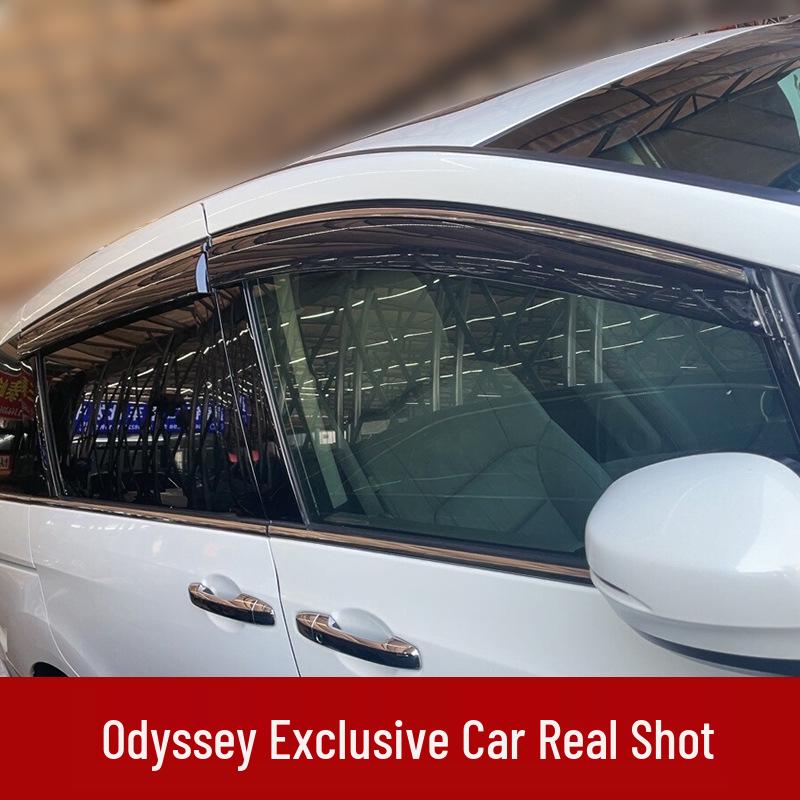 Honda Tenth Gen Accord, Civic, Lingpai, and Fengfan Car Window Rain Visor - Sun and Rain Guard for CR-V, XRV