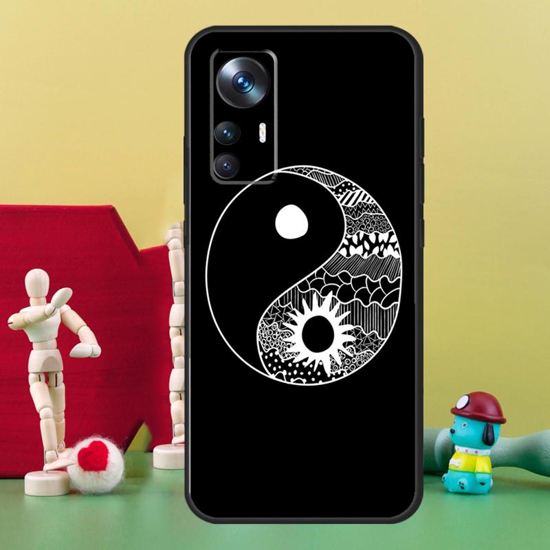 Acht Diagramme Taiji Yin Yang Hülle Für Xiaomi 17 Pro Max 14 15 Ultra 15T 13T 14T POCO X7 Pro X5 X6 F5 F6 F7 F8 Ultra Abdeckung