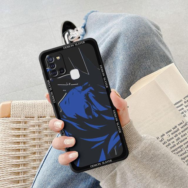 Demon Slayer Anime Kimetsu No Yaiba Phone Case For Samsung Galaxy A10 A10s A03s A04s A20e A40 A02s A70 A03 Core A04 A02 Cover