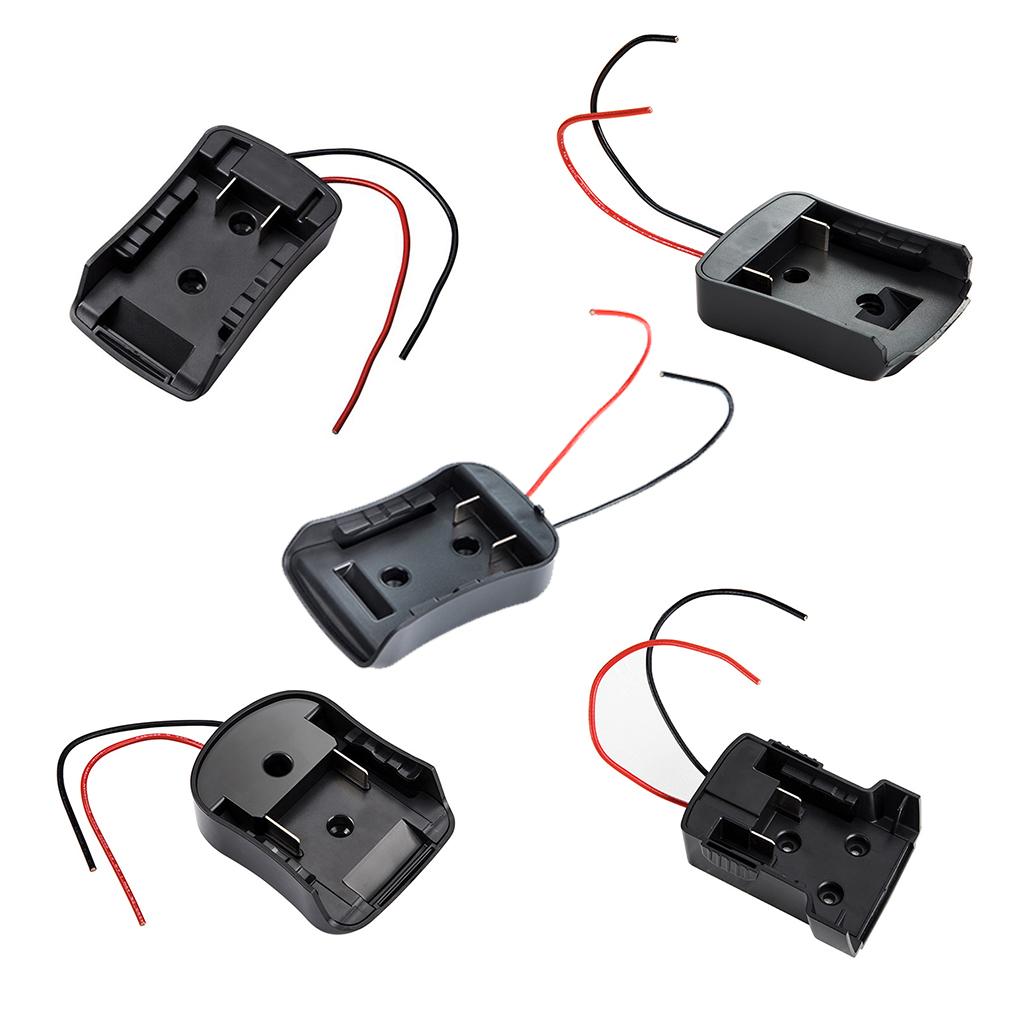Battery Conversion Adapter 18V-21V Battery Dock Power Connector Power Adapter for Ideal for Toy E-Bike and Robotics