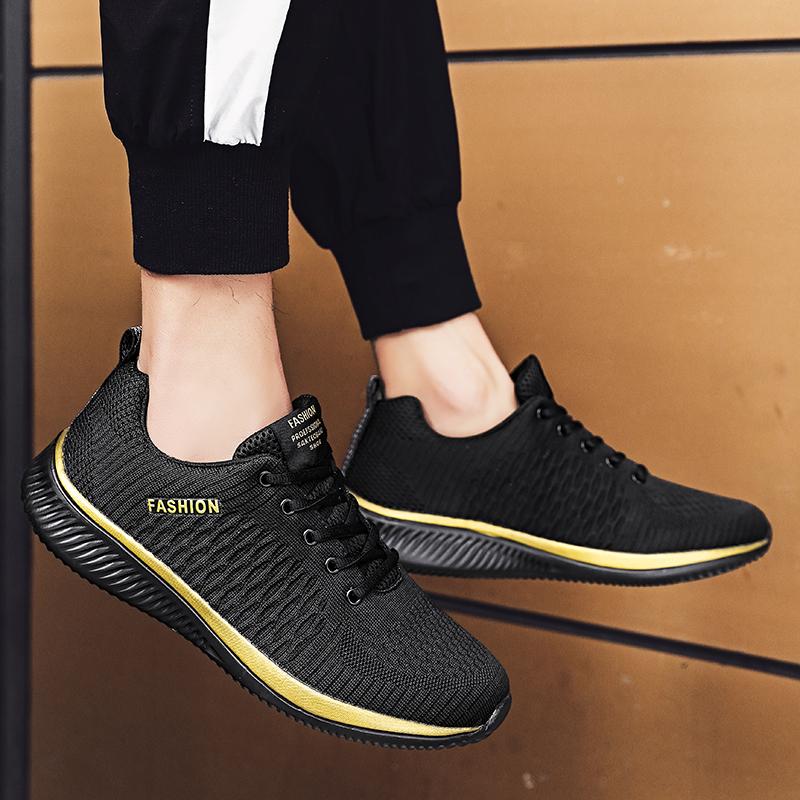 Men Women Knit Sneakers Breathable Athletic Running Walking Gym Shoes