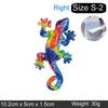 Creative Color House Lizard Statue Figurine Resin Sculpture Cabinet Wall Hang Home Office Bar Store Decoration Ornament Crafts