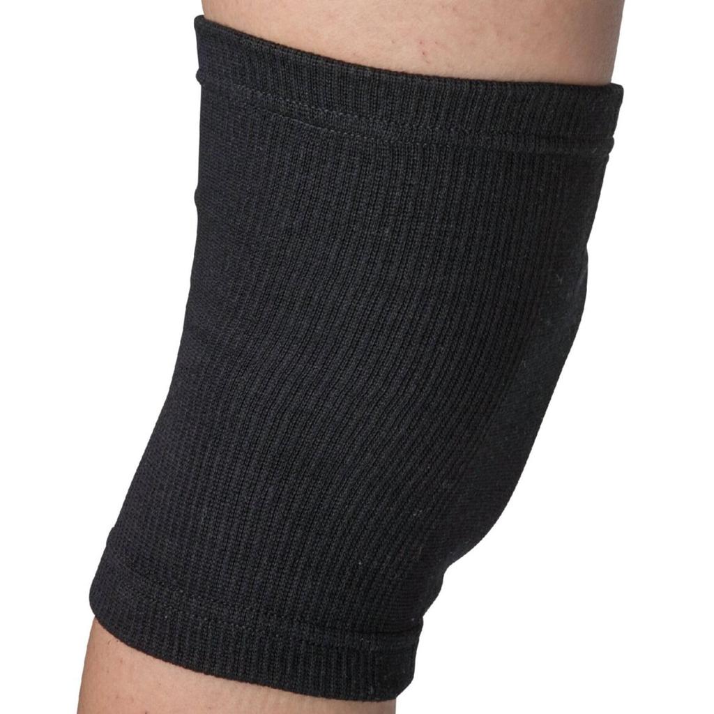 Mizuno Volleyball Knee Support V2MYA000 Black X 1 Pc (with Pads, Unisex) White,