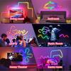 Smart RGB LED Strip Light Neon Flexible Tape Ribbon USB Bluetooth App Remote Control Music Sync DIY TV Gaming Room Decorations