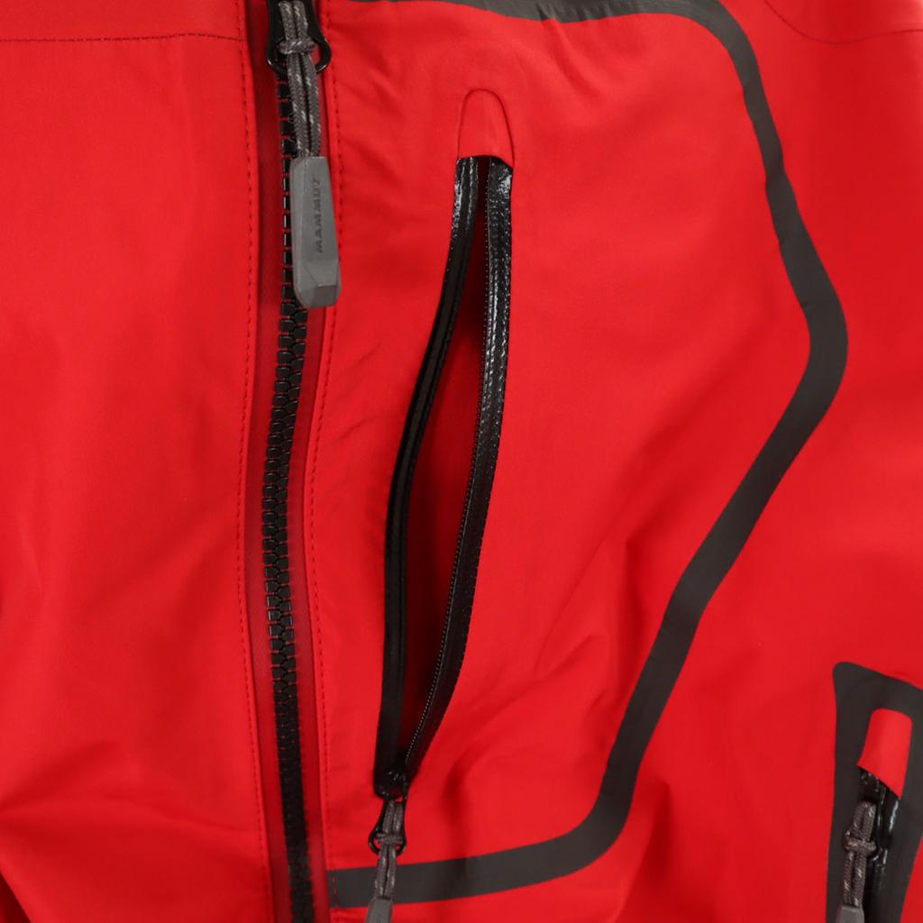 Mammut Goretex Quantum Pro Shell Jacket XS/S Red Outdoors Men's Used